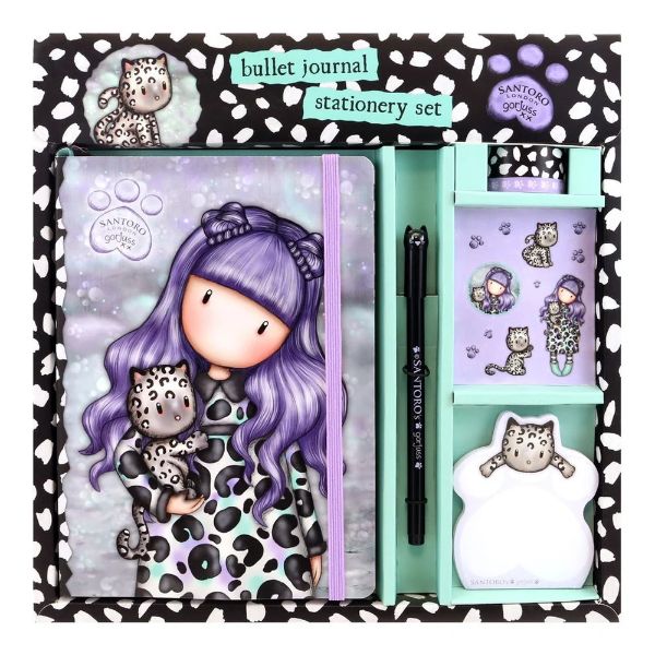 Gorjuss Bullet Journal Set - GOR 1093GJ04 Smitten Kitten