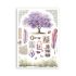 Stamperia Washi Pad - Lavender - A5 - SBW07