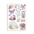 Stamperia Washi Pad - Lavender - A5 - SBW07