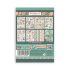 Stamperia Washi Pad - Wonderland - A5 med 8 sider - SBW08