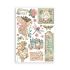 Stamperia Washi Pad - Wonderland - A5 med 8 sider - SBW08