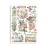 Stamperia Washi Pad - Wonderland - A5 med 8 sider - SBW08