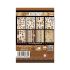 Stamperia Washi Pad - Coffee and Chocolate - A5 med 8 sider - SBW01