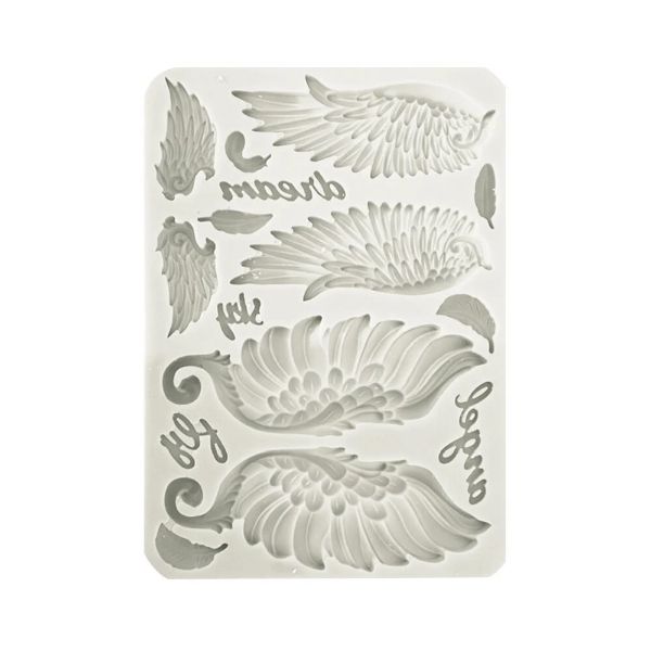 Stamperia - Wings - A5 (14,2 x 20,2 cm) silikone Form - KACMA512